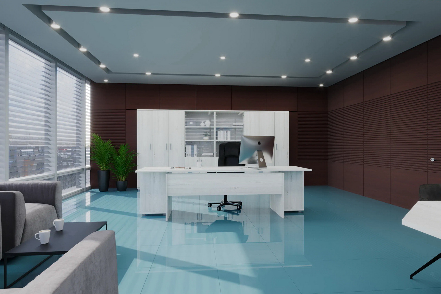 кабинет руководителя аргентум сосна винтер фото