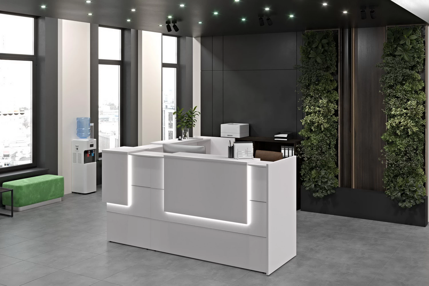 Ресепшн ONIX Белый Бриллиант  стоимость