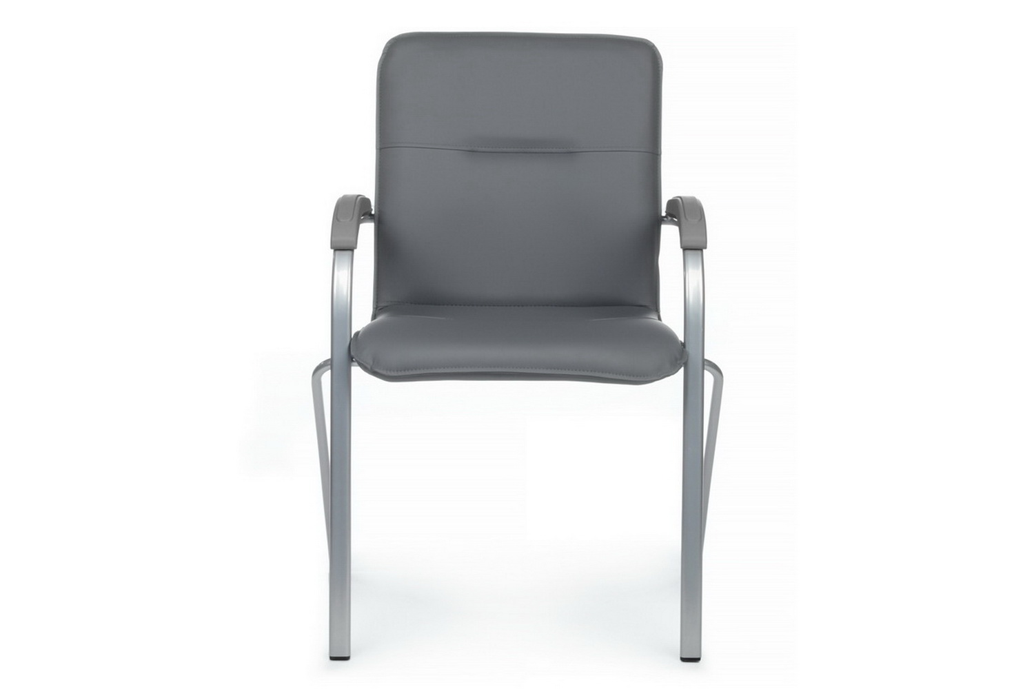 конференц-кресло rv chair самба smb-03 серая экокожа фото