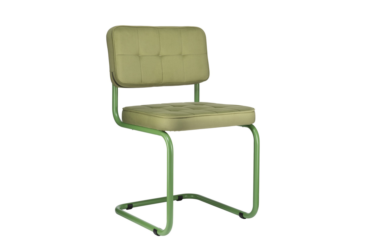 комплект конференц-кресел eco-chair colombo comfort clm-05 оливковый велюр / аспарагус металл фото