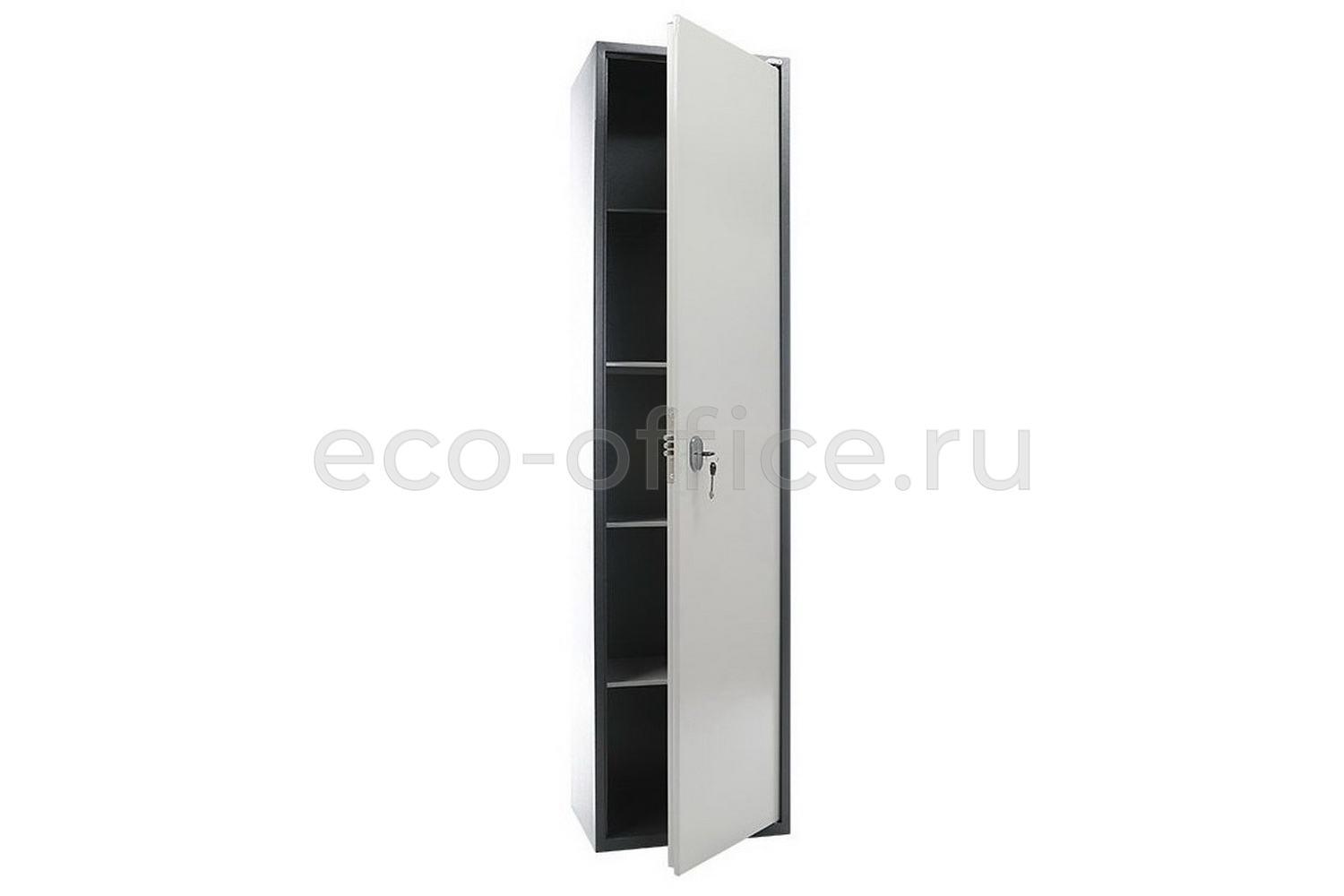 Шкаф бухгалтерский AIKO SL-185 Графит (RAL 7024) / Светло-серый (RAL 7038)  стоимость