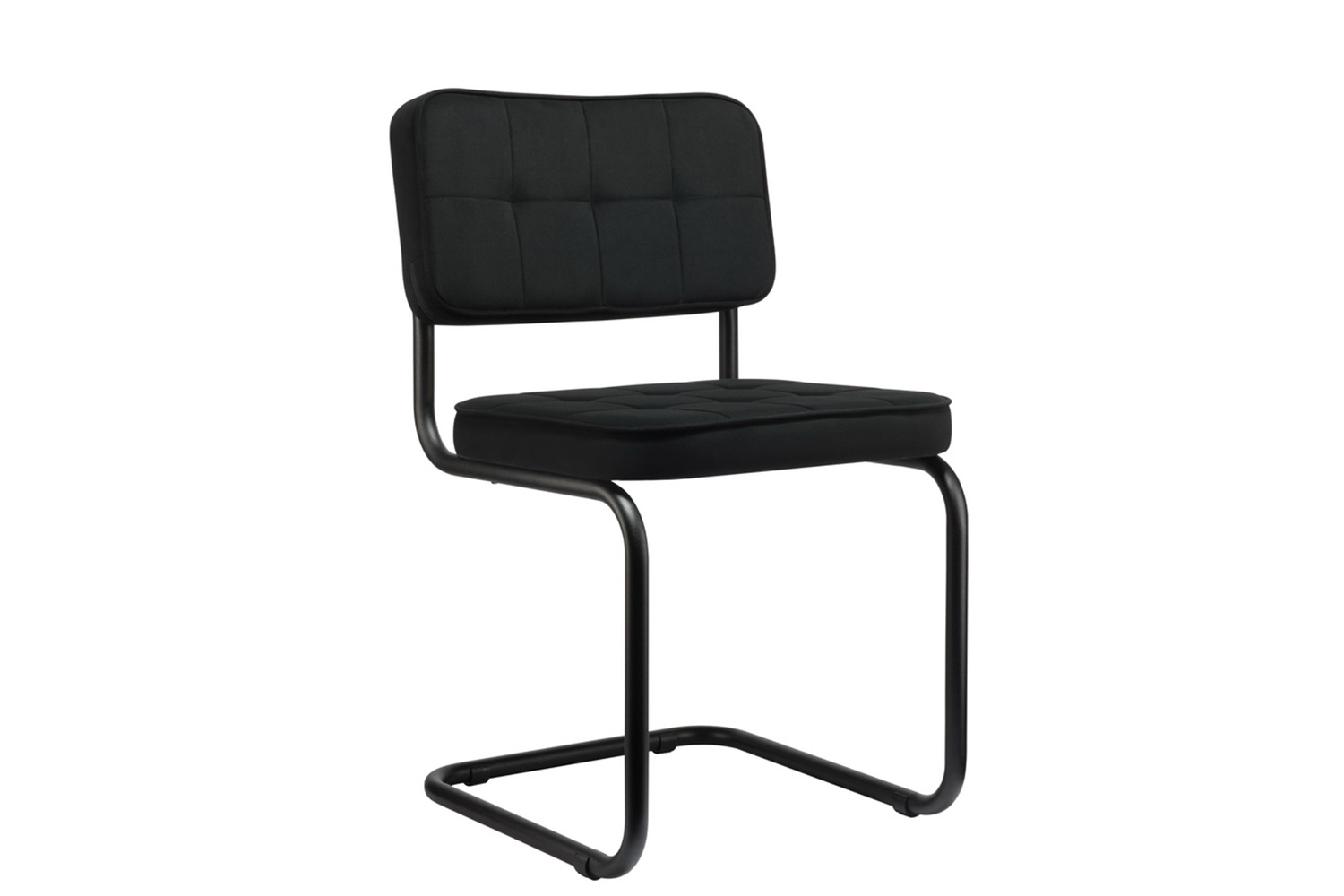 комплект конференц-кресел eco-chair colombo comfort clm-05 чёрный велюр / черный металл фото