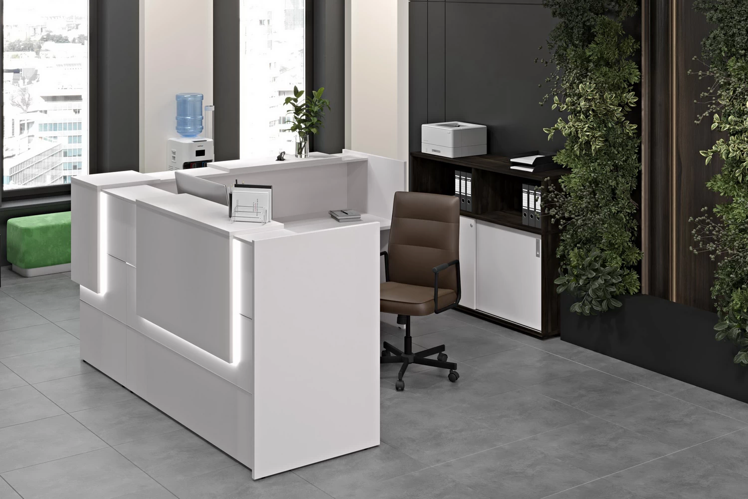 Ресепшн ONIX Белый Бриллиант  стоимость