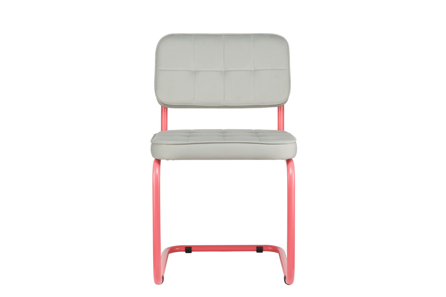 комплект конференц-кресел eco-chair colombo comfort clm-05 серый велюр / винтажная роза металл фото