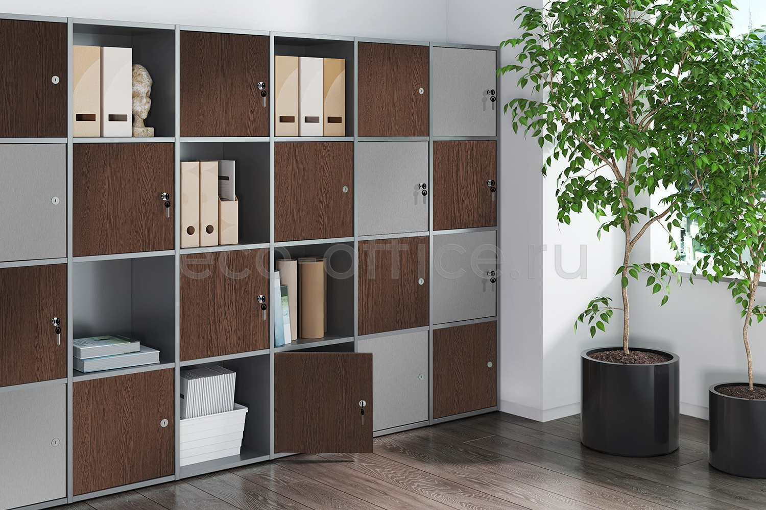 Модульные шкафы LOCKER PLUS Дуб Наварра  стоимость
