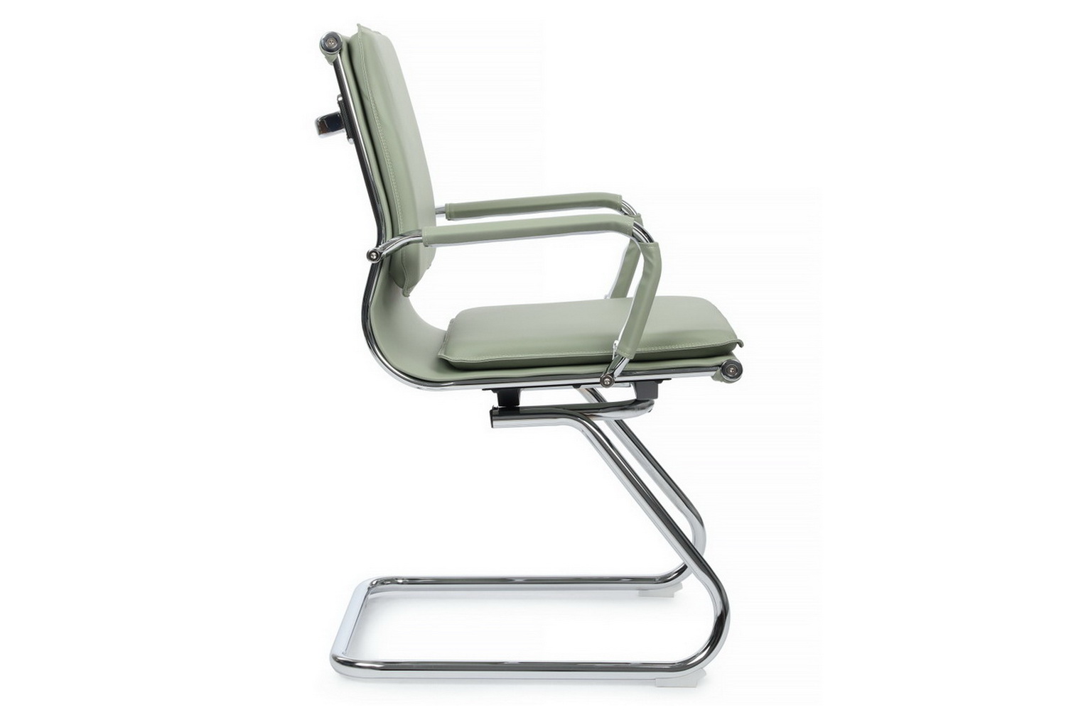 конференц-кресло rv chair hugo 6003-3e зелёная экокожа фото