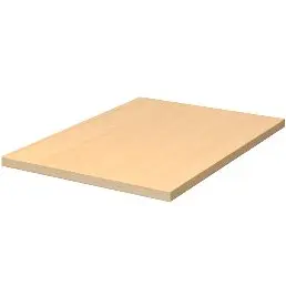 Крышка к приставным тумбам Protech А-707 Бук фото