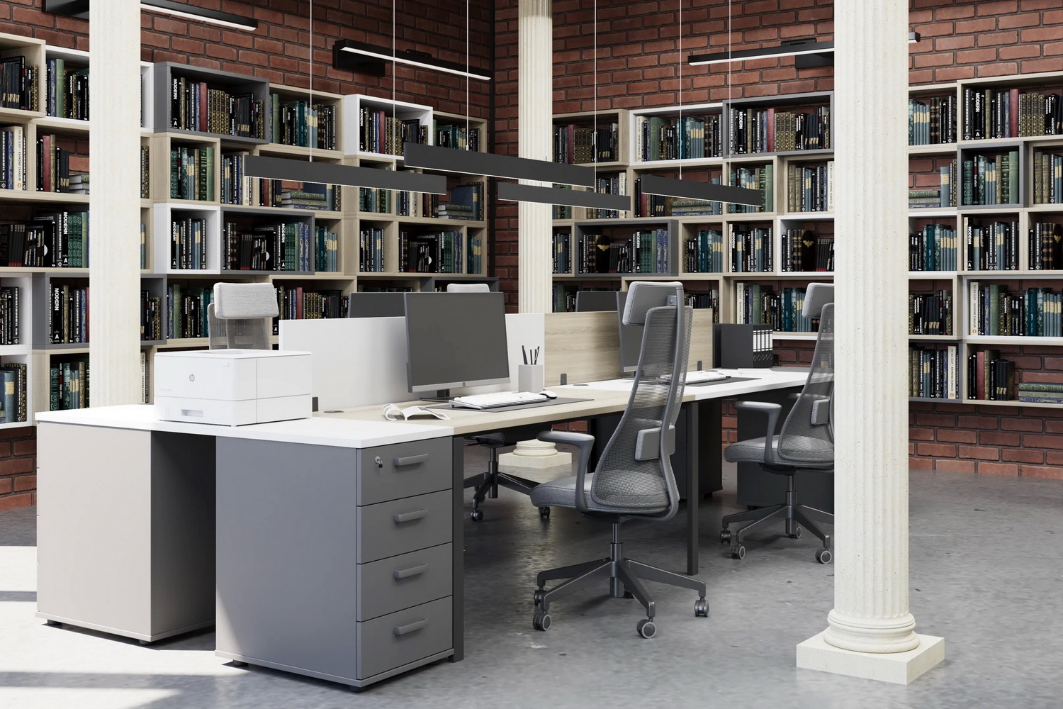 мебель для персонала смарт белый фото