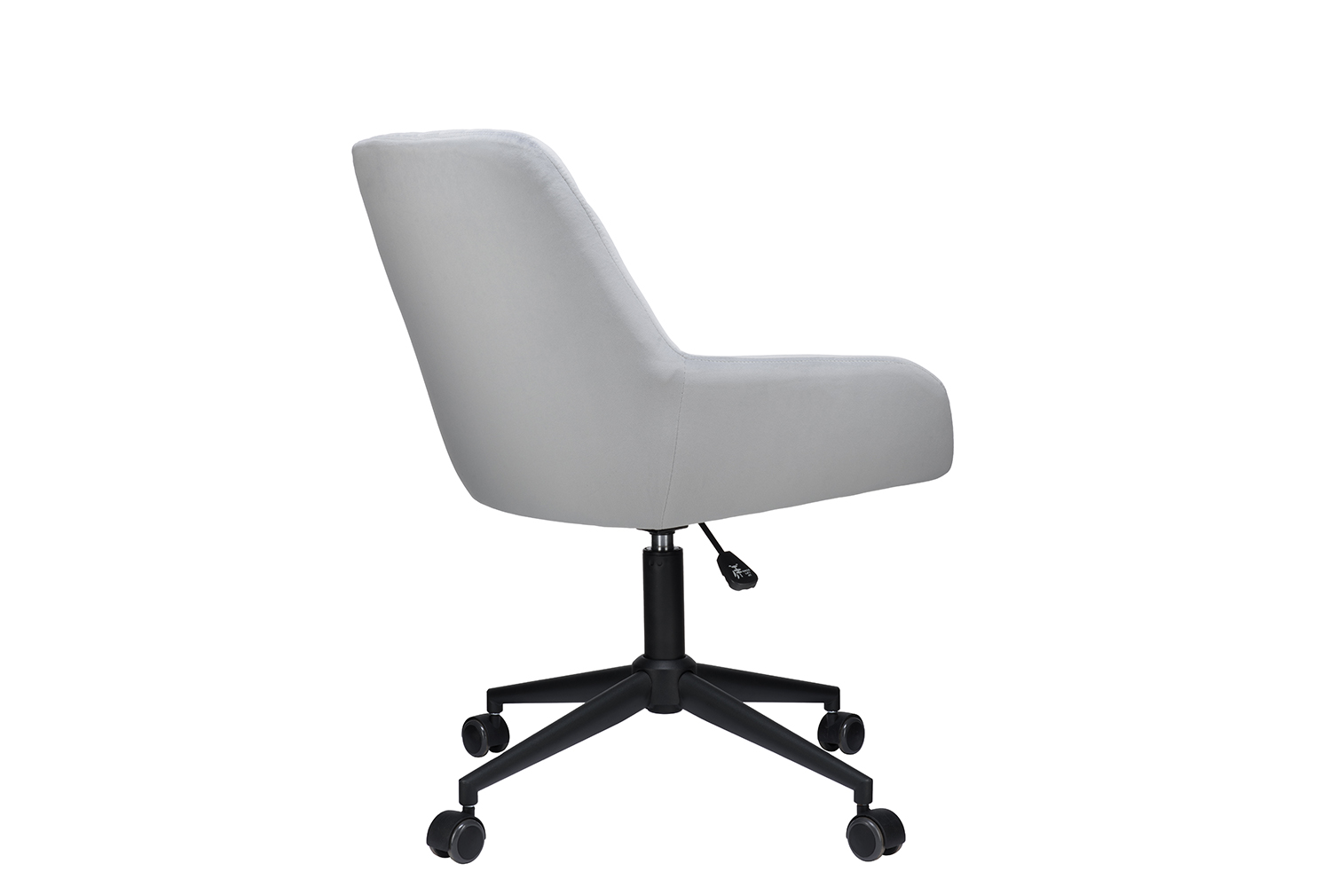 кресло eco-chair klod 9-179 светло-серый велюр фото