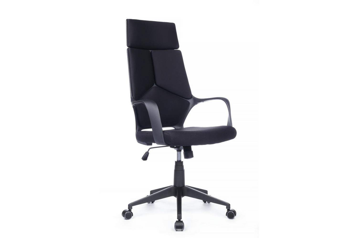 Кресло офисное RV Chair IQ RV 8989 Чёрный пластик / Чёрная ткань  стоимость