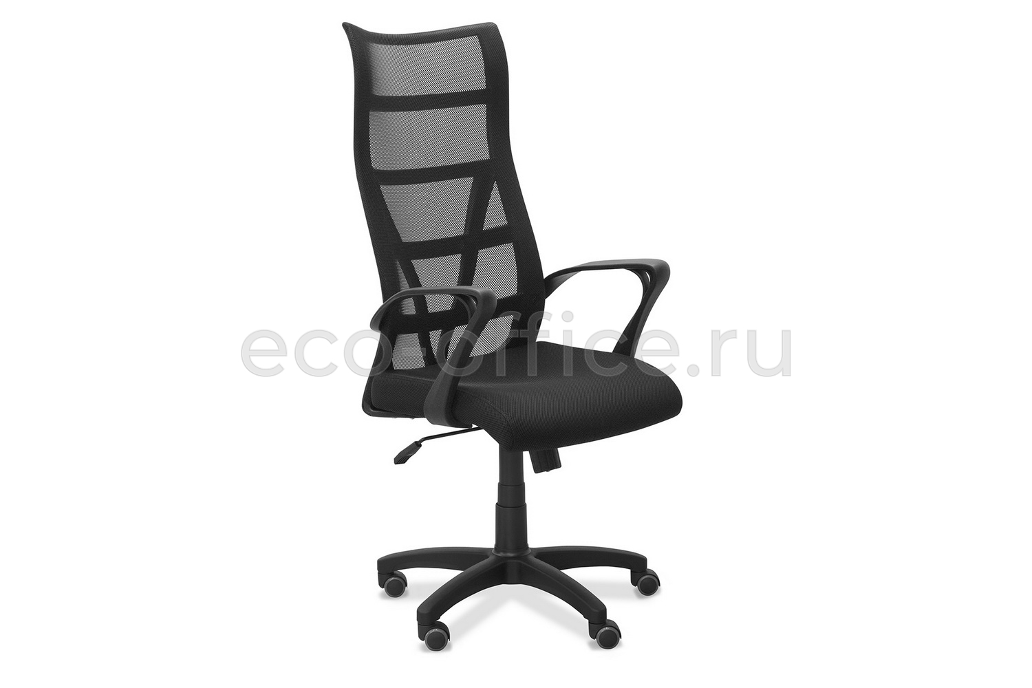 Офисное кресло ТОП Чёрная сетчатая ткань  стоимость