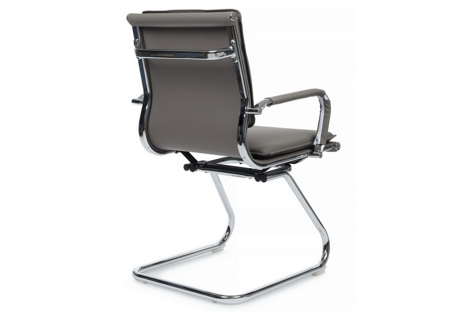 конференц-кресло rv chair hugo 6003-3e серая экокожа фото