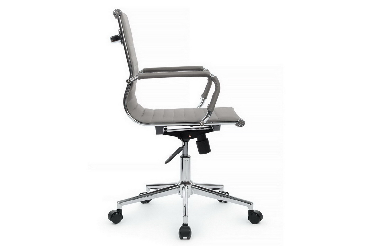 Кресло руководителя RV Chair HUGO 6002-2SE Серая экокожа  стоимость