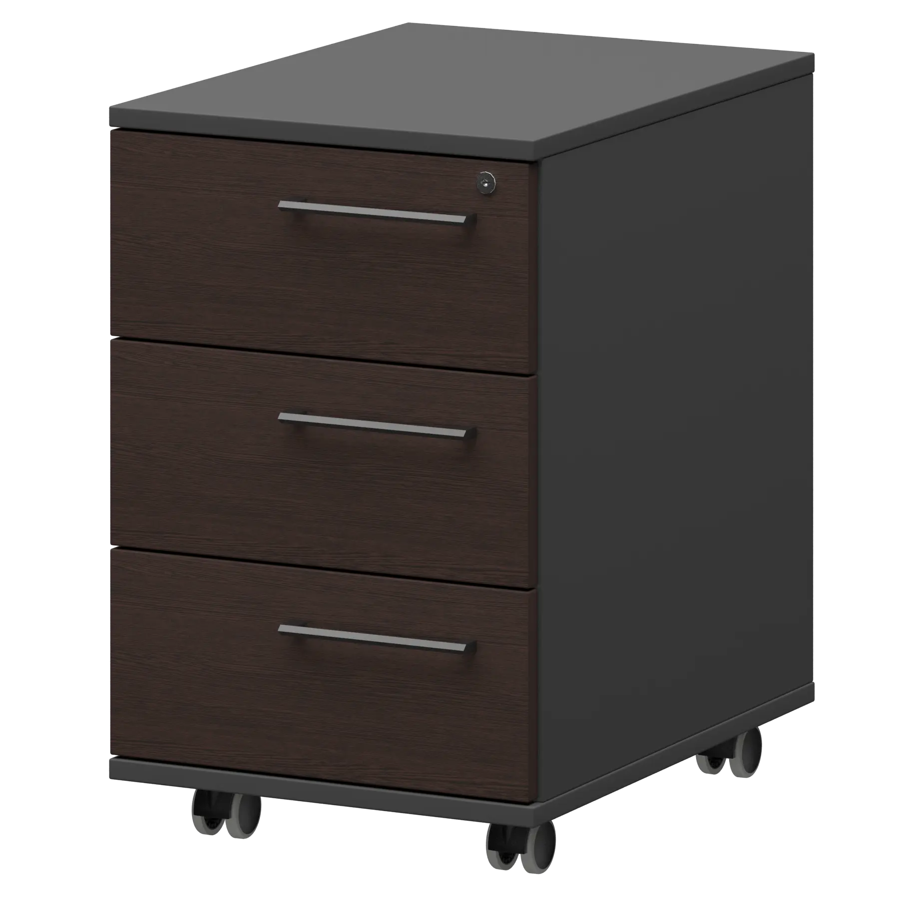 купить тумба мобильная/подвесная левая protech kzt-61l дуб венге/графит #REGION_NAME_DECLINE#