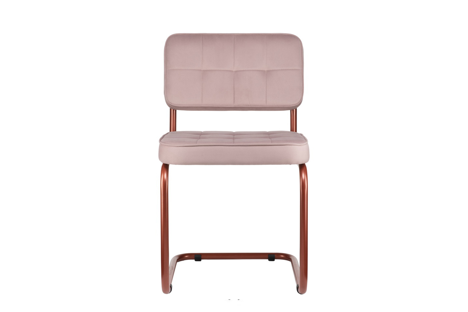 комплект конференц-кресел eco-chair colombo comfort clm-05 розовый велюр / терракот металл фото