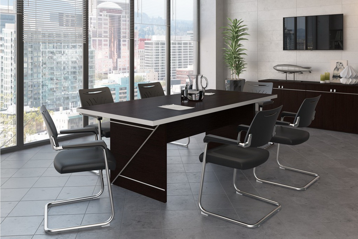 столы для переговоров zoom венге фото