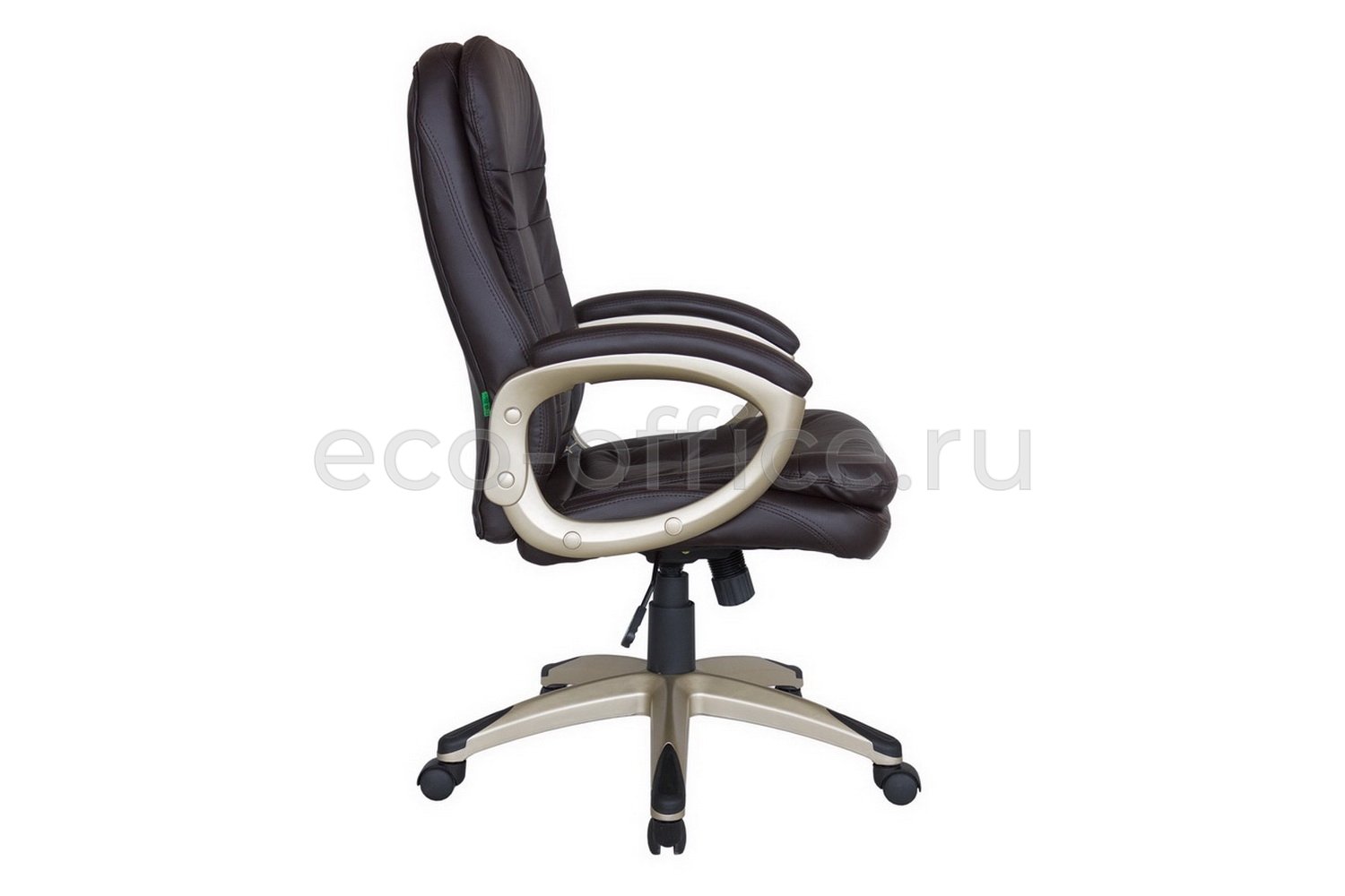 Кресло руководителя RV Chair SOFT 9110 Тёмно-коричневая экокожа  стоимость
