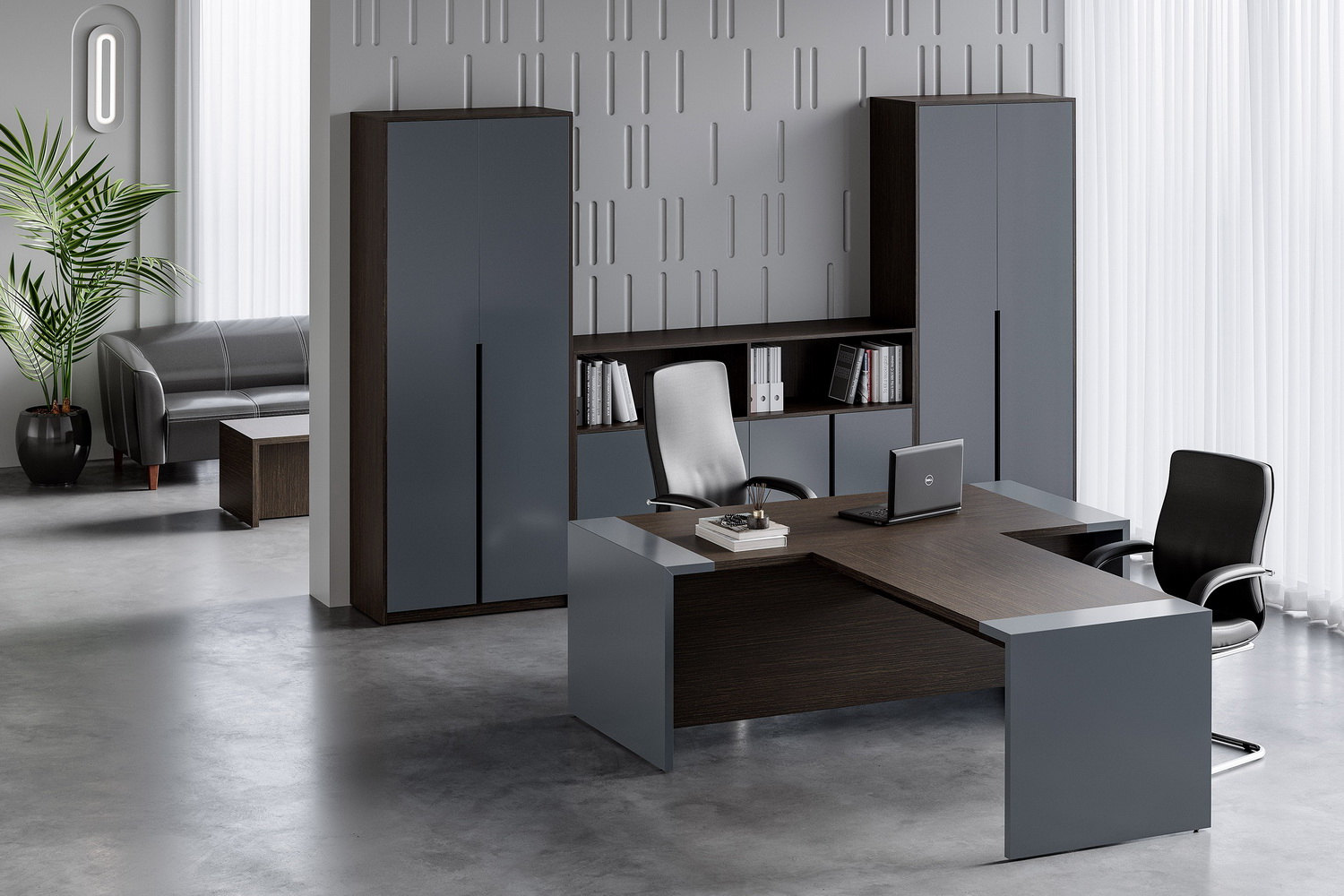 кабинет руководителя artwood орех дижон фото