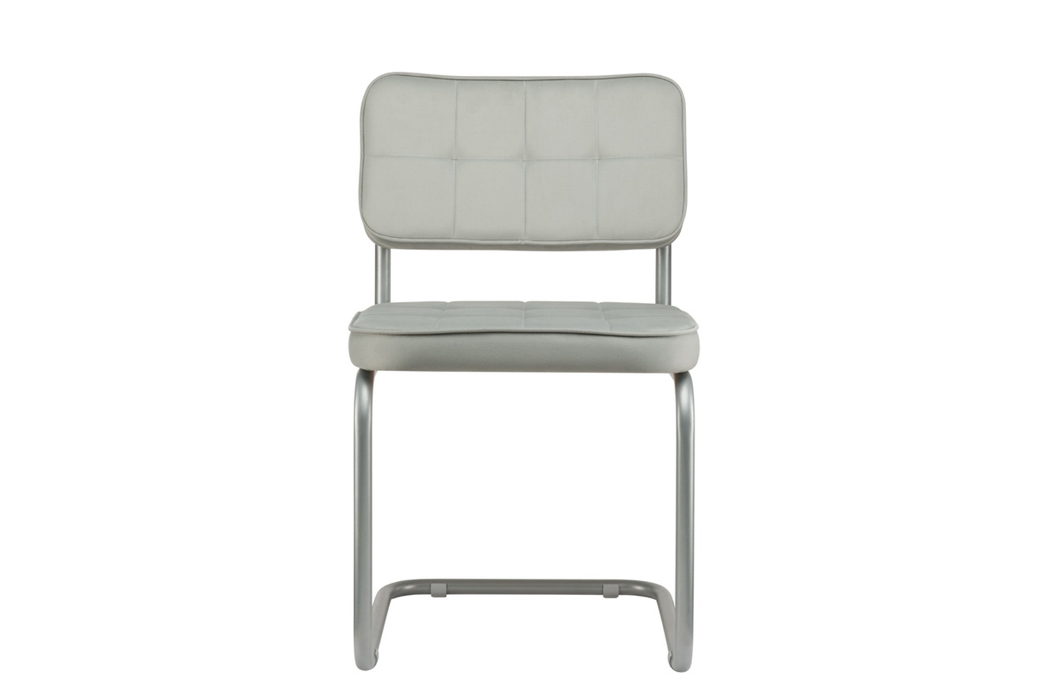 комплект конференц-кресел eco-chair colombo comfort clm-05 серый велюр / серый металл фото