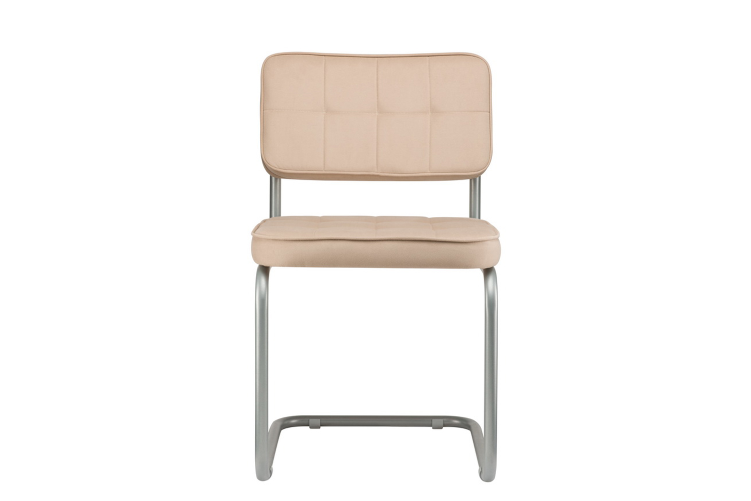 комплект конференц-кресел eco-chair colombo comfort clm-05 бежевый велюр / серый металл фото