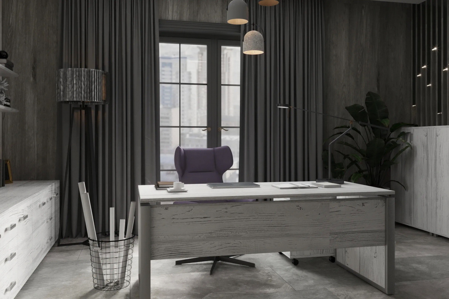 кабинет руководителя аргентум-м лиственница фото