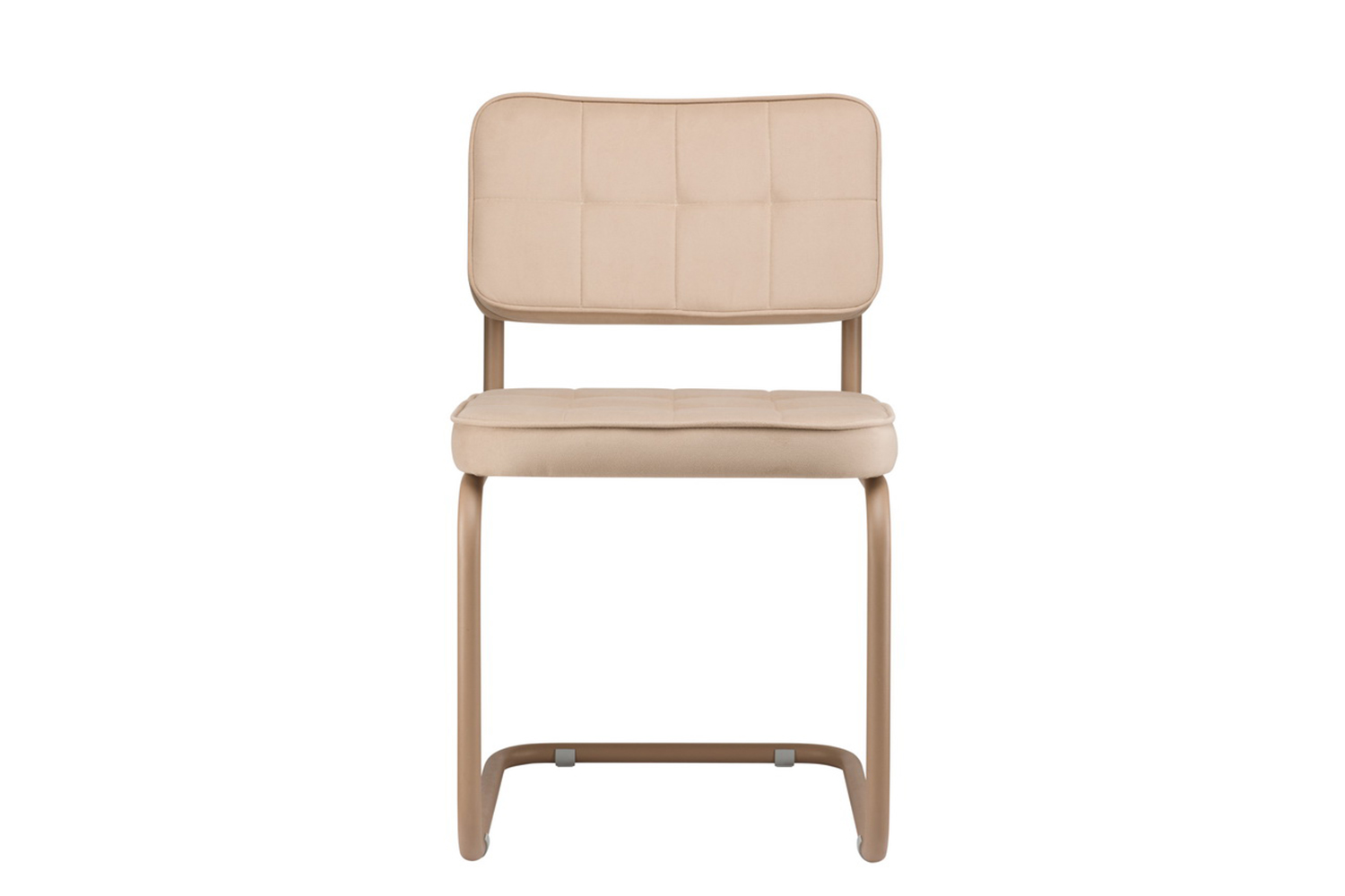 комплект конференц-кресел eco-chair colombo comfort clm-05 бежевый велюр / капучино металл фото