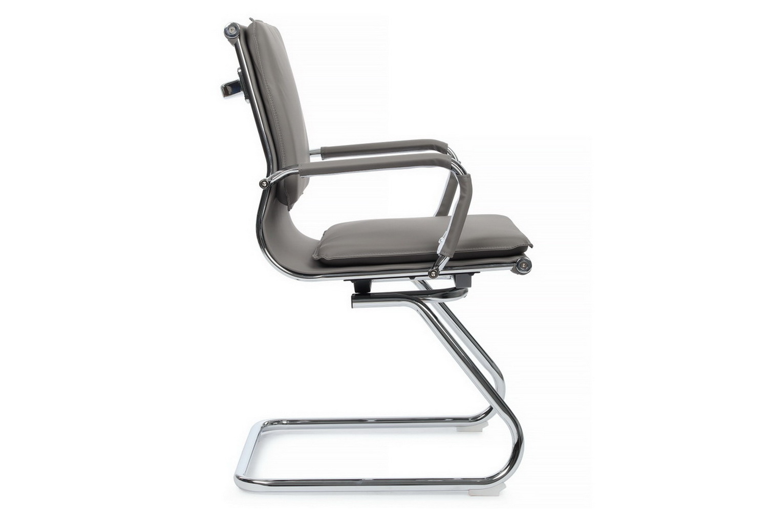 конференц-кресло rv chair hugo 6003-3e серая экокожа фото