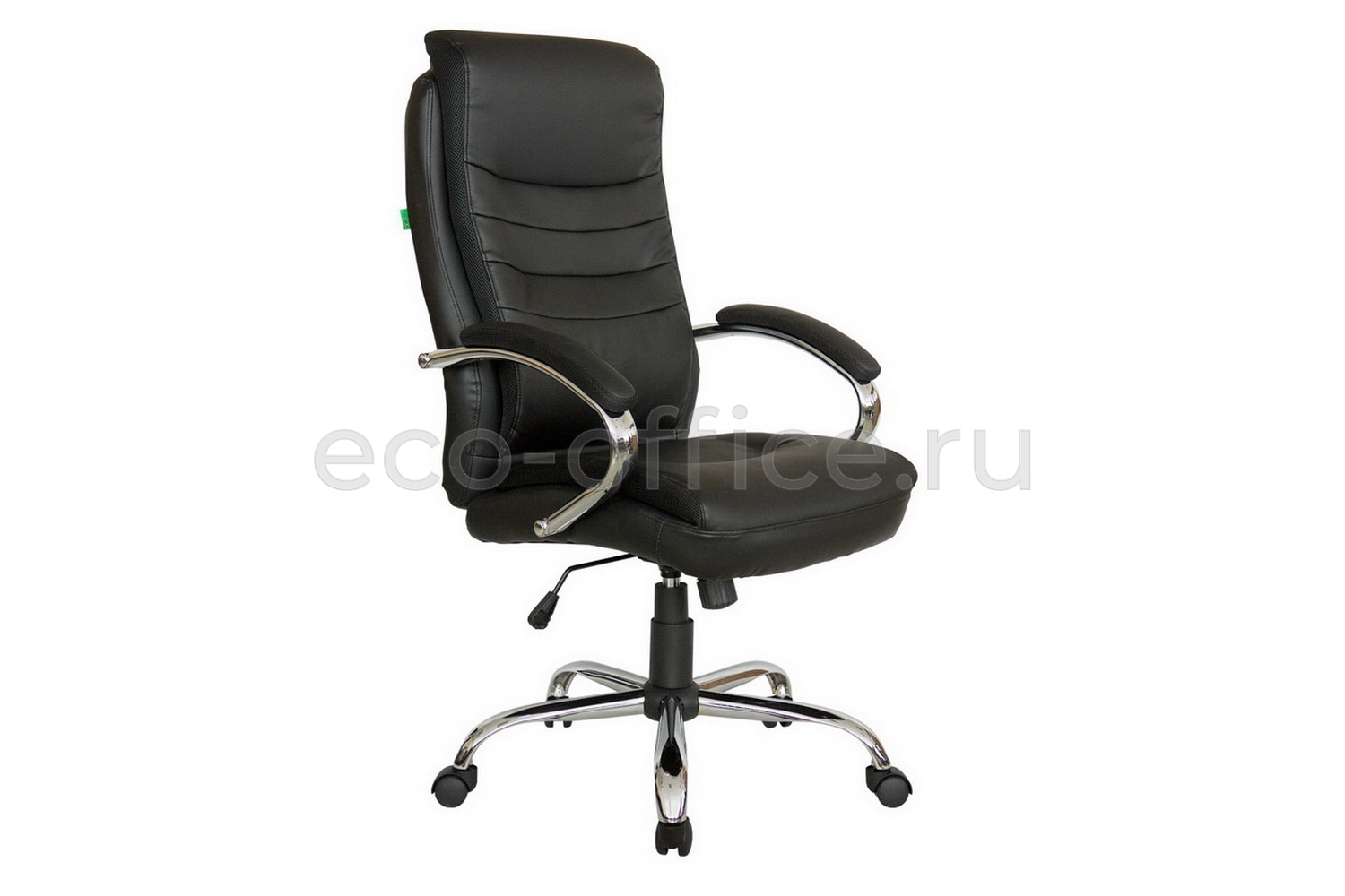 Кресло руководителя RV Chair HOOP 9131 Чёрная экокожа купить в Москве