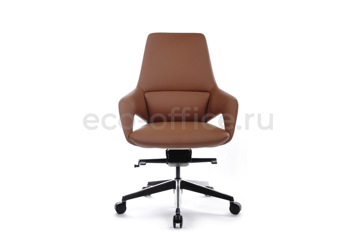Кресло руководителя RV Design AURA-M FK005-B Светло-коричневая кожа  стоимость
