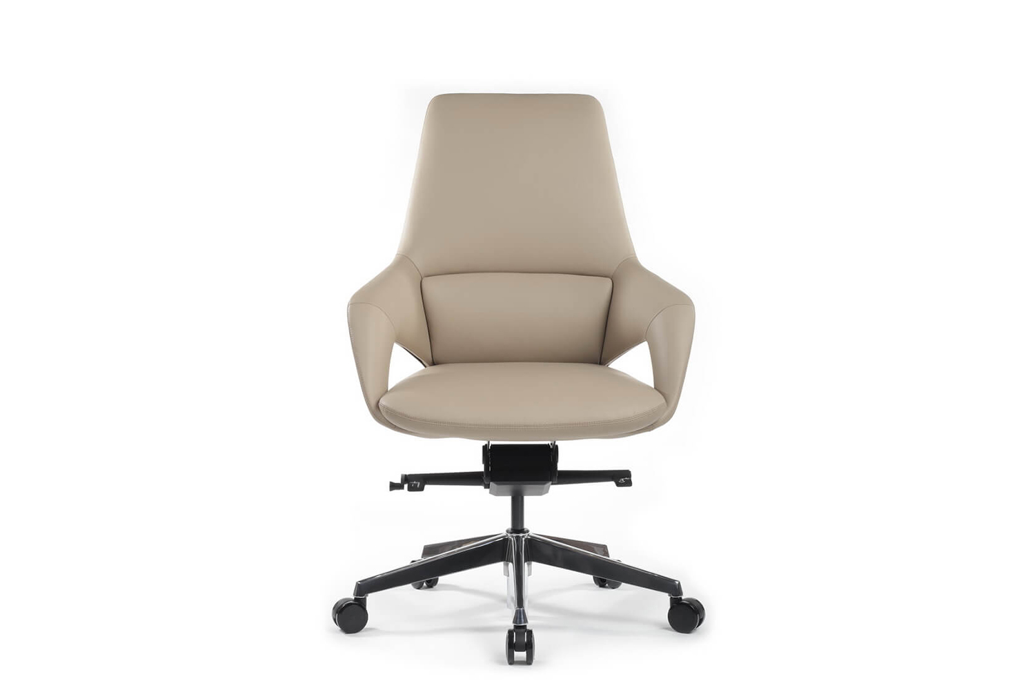 Кресло руководителя RV Design AURA-M FK005-B Светло-бежевая кожа  стоимость