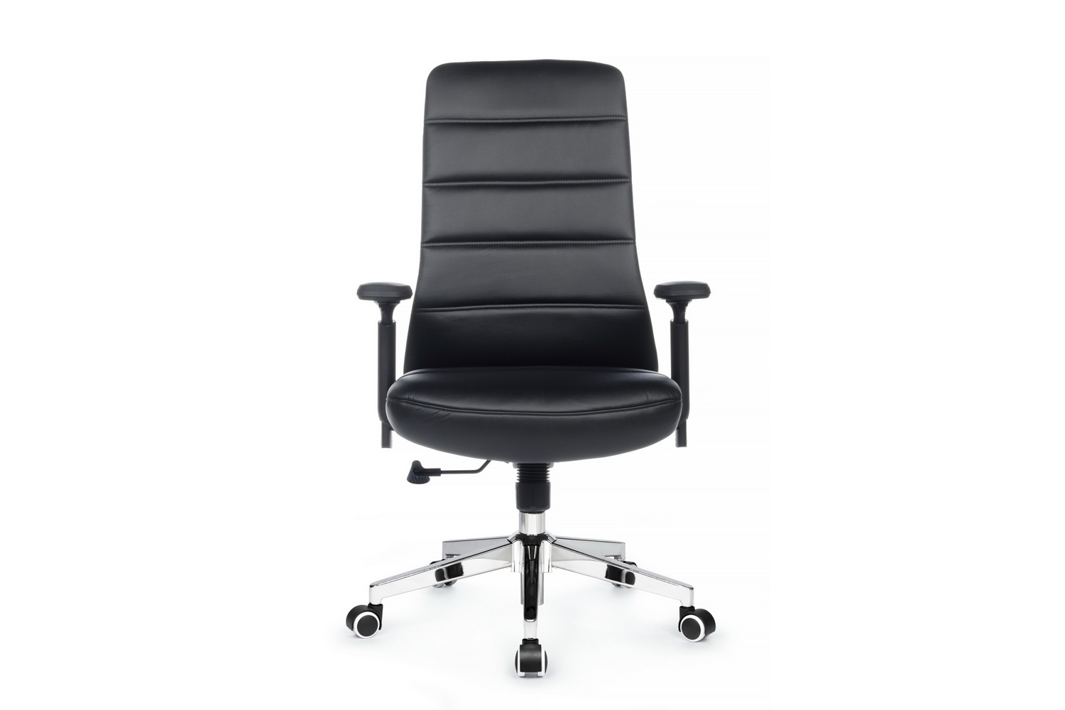 кресло руководителя rv chair sam-m b654-1 чёрная экокожа фото