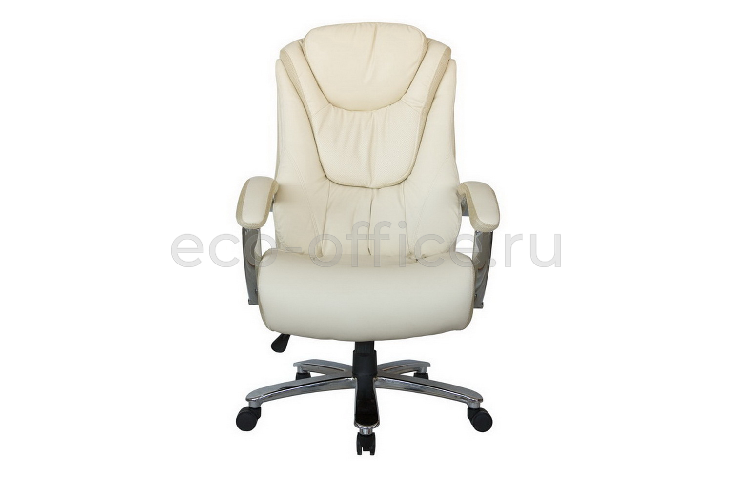Кресло руководителя RV Chair BOSS 9373 Бежевая экокожа  стоимость