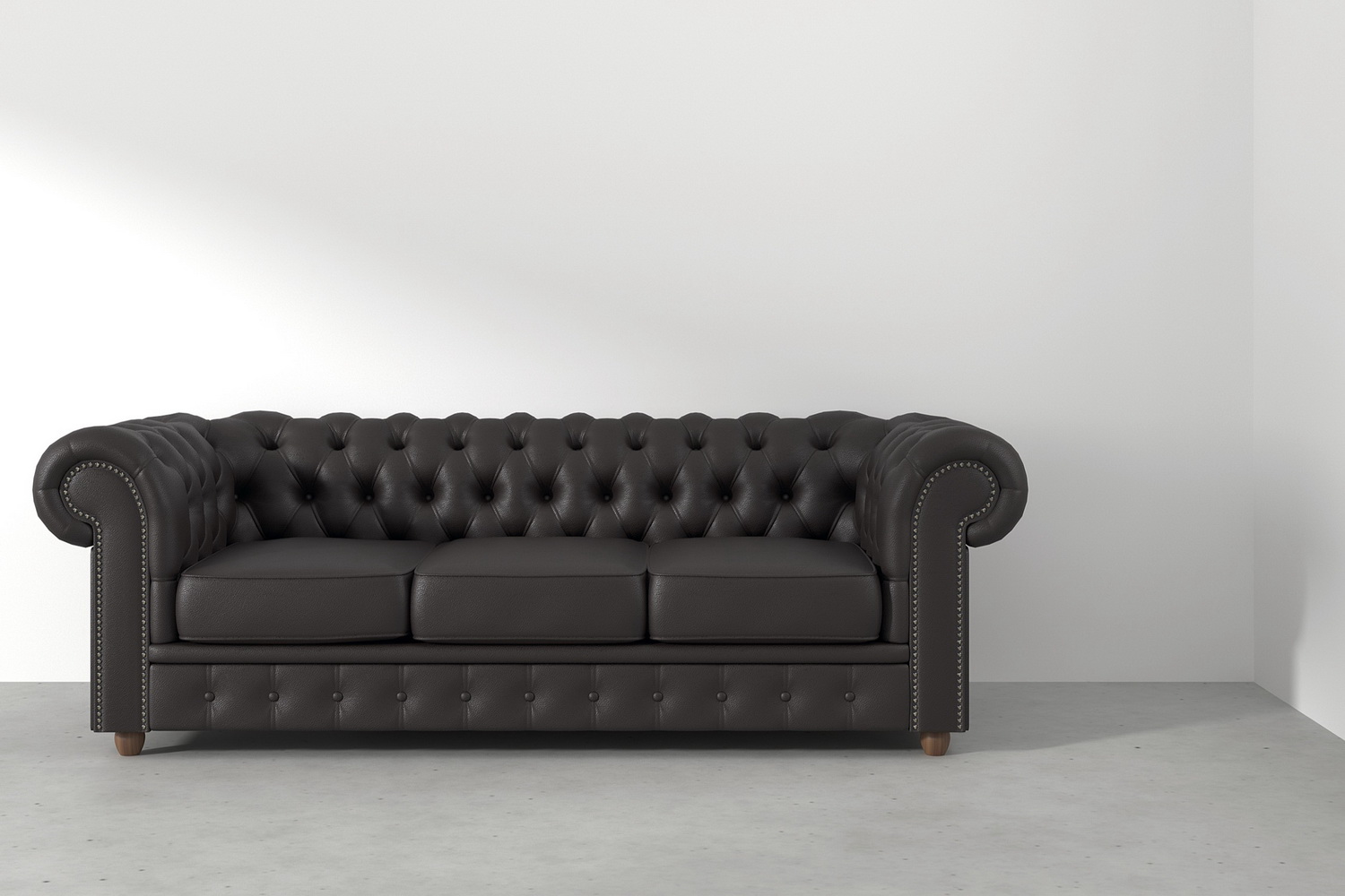 мягкая мебель tudor чёрная экокожа фото