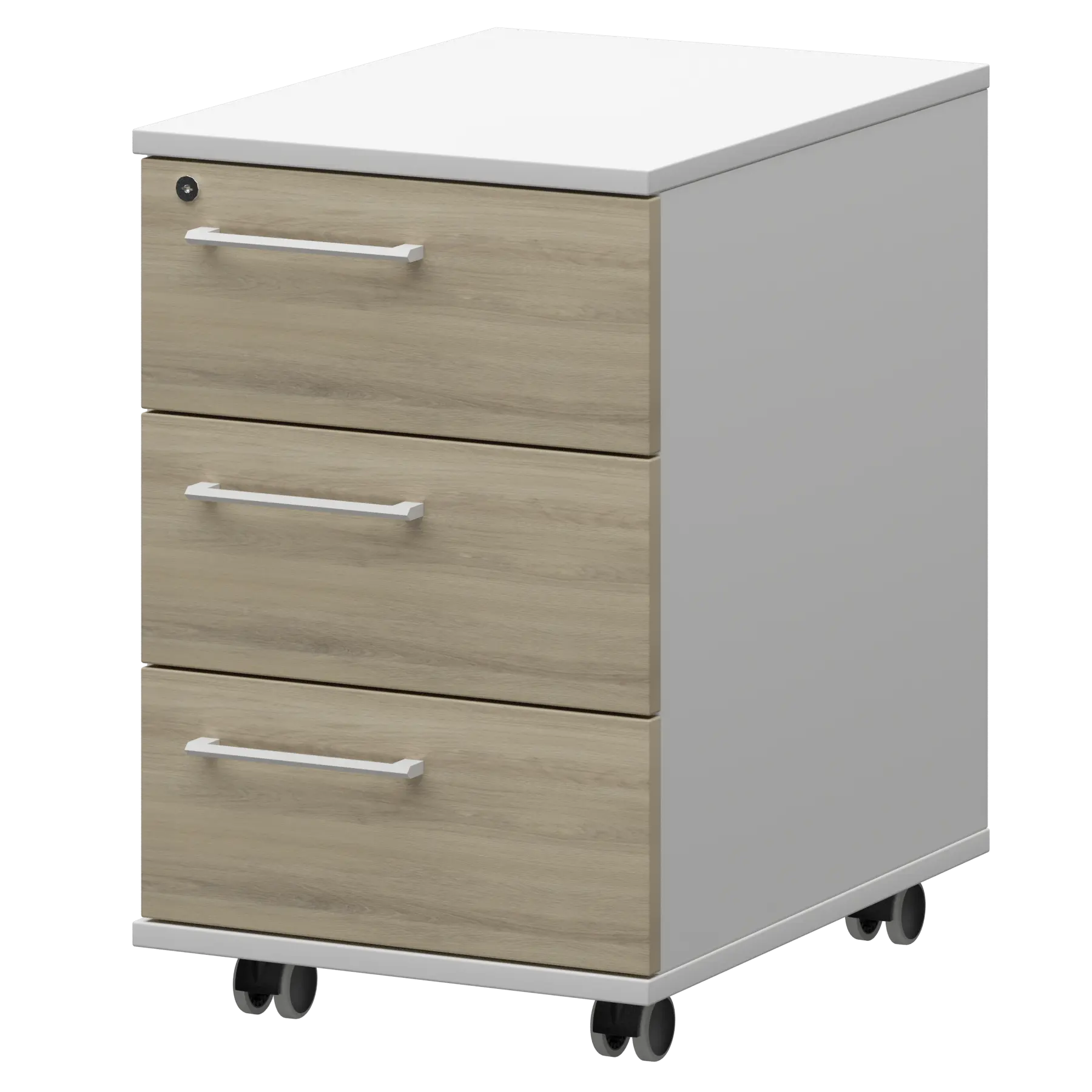 купить тумба мобильная/подвесная правая protech kzt-61r кронберг/белый #REGION_NAME_DECLINE#