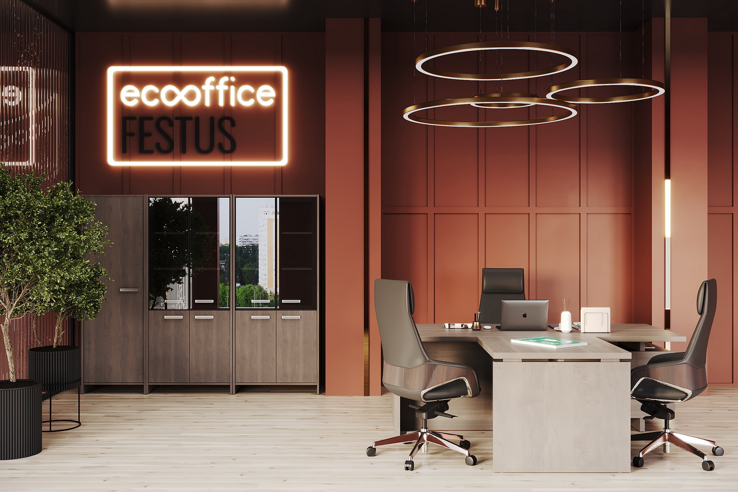 Кабинет руководителя FESTUS Орех Пацифик Табак  стоимость