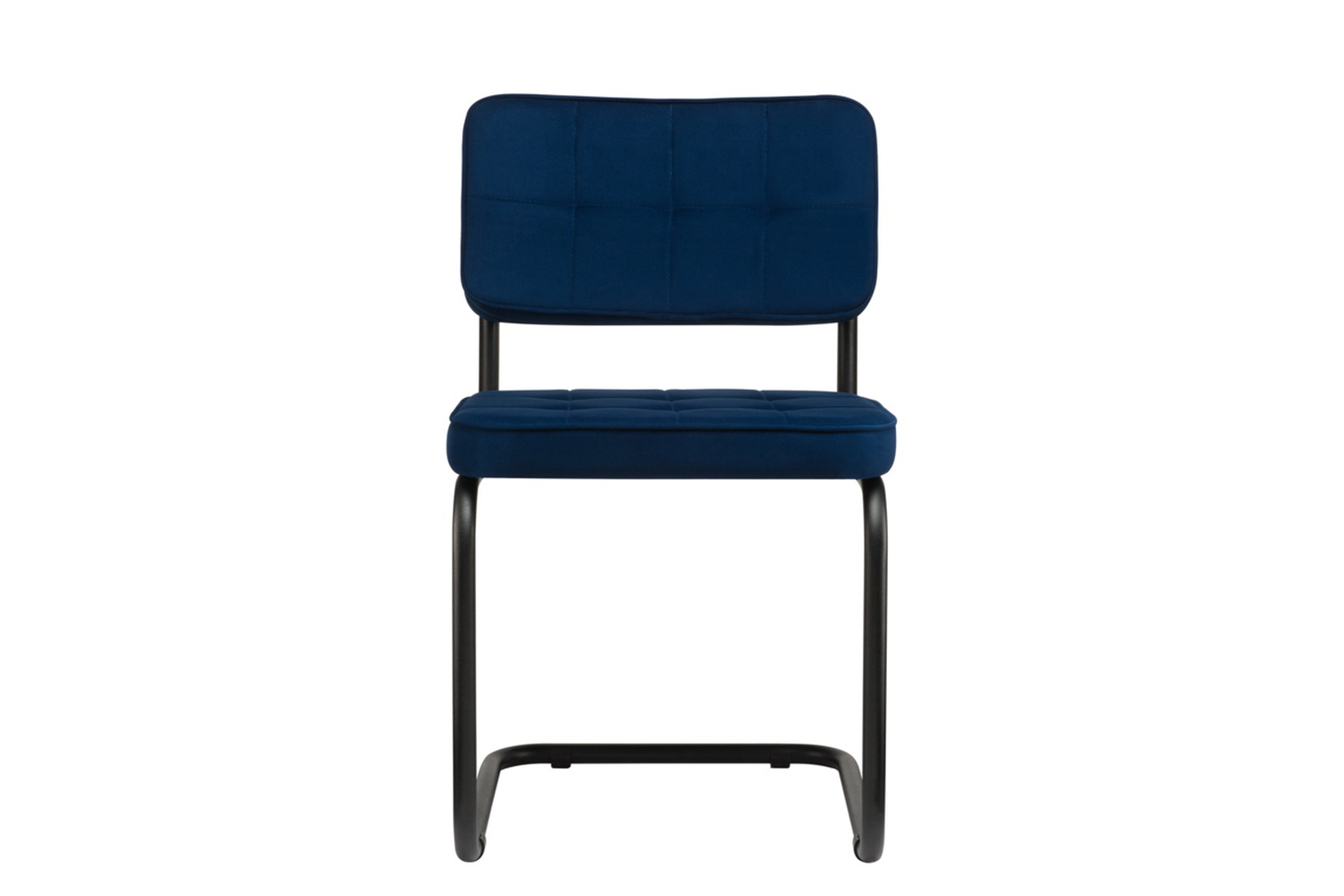 комплект конференц-кресел eco-chair colombo comfort clm-05 синий велюр / черный металл фото
