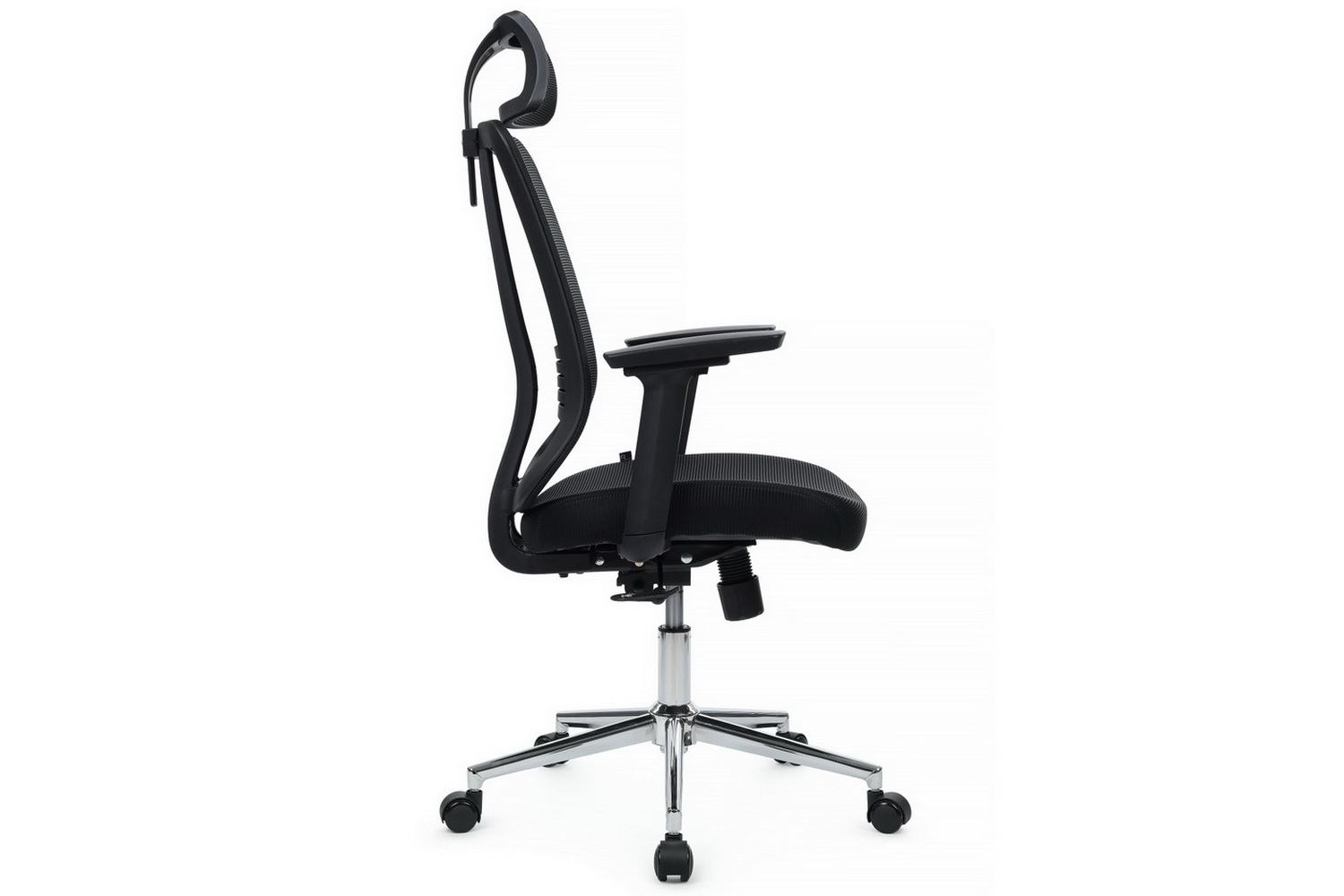 Кресло RV Chair BOX A663-3D-M3 Чёрная сетка / Чёрная ткань  стоимость