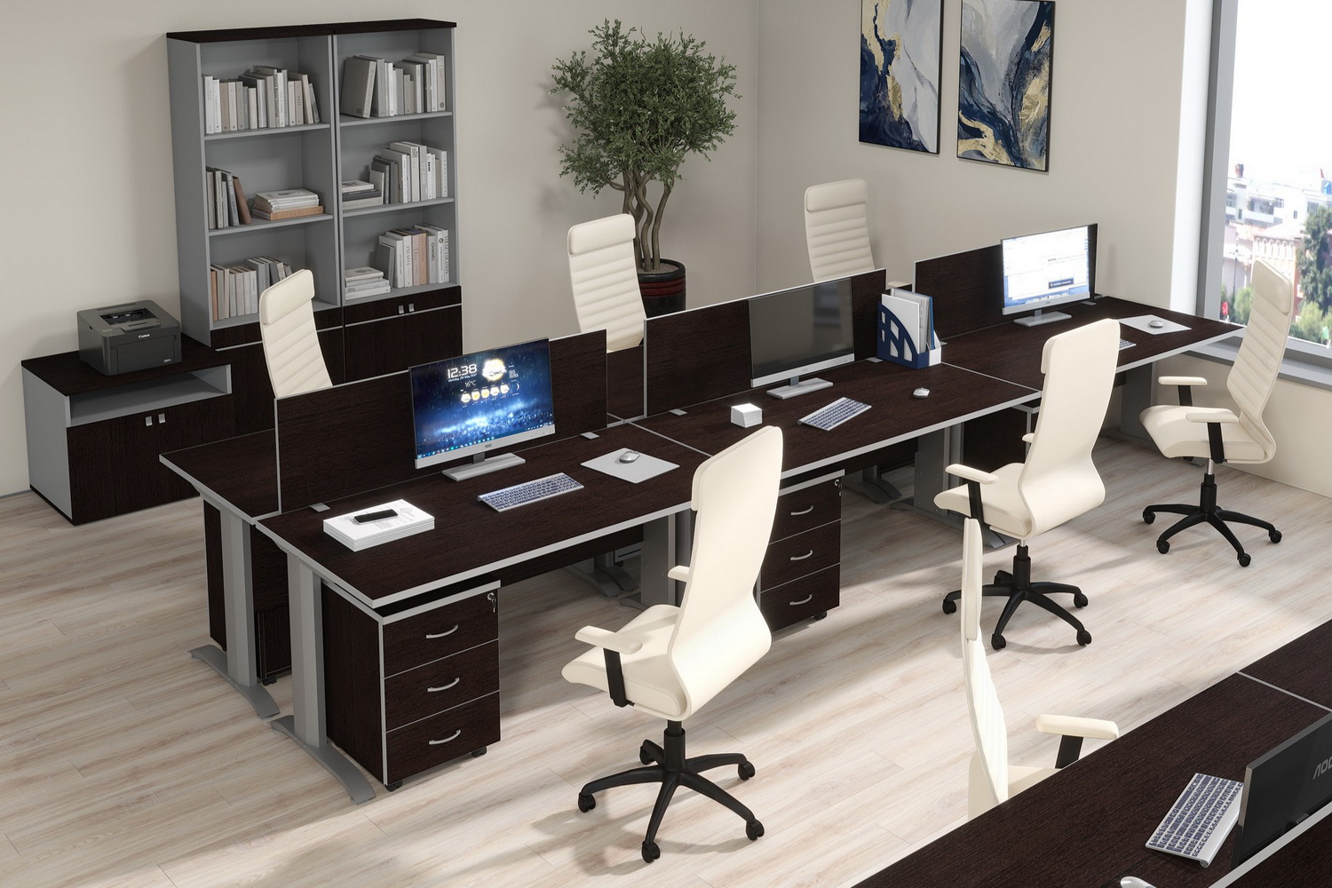 мебель для персонала swift венге фото