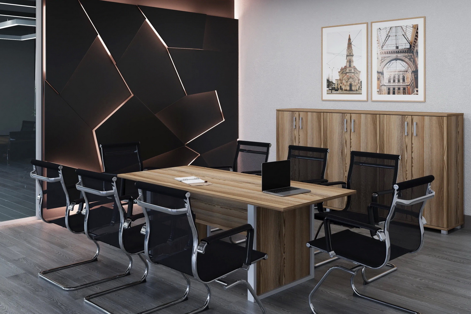 кабинет руководителя аргентум-м дуб сафари фото