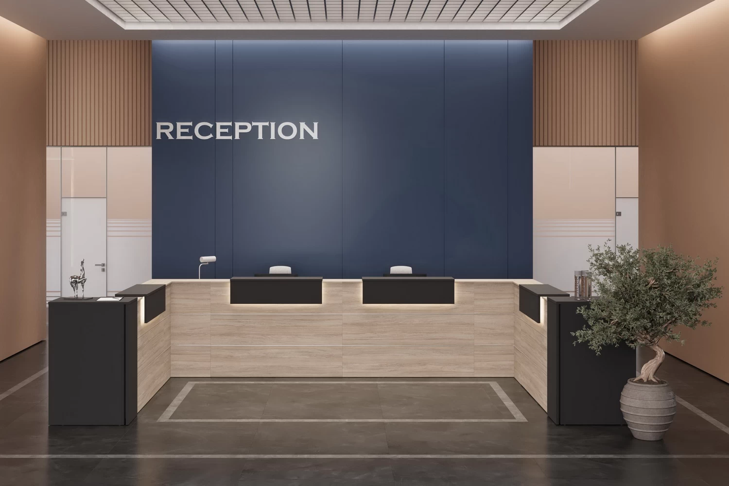 Ресепшн ONIX Дуб Аттик  стоимость