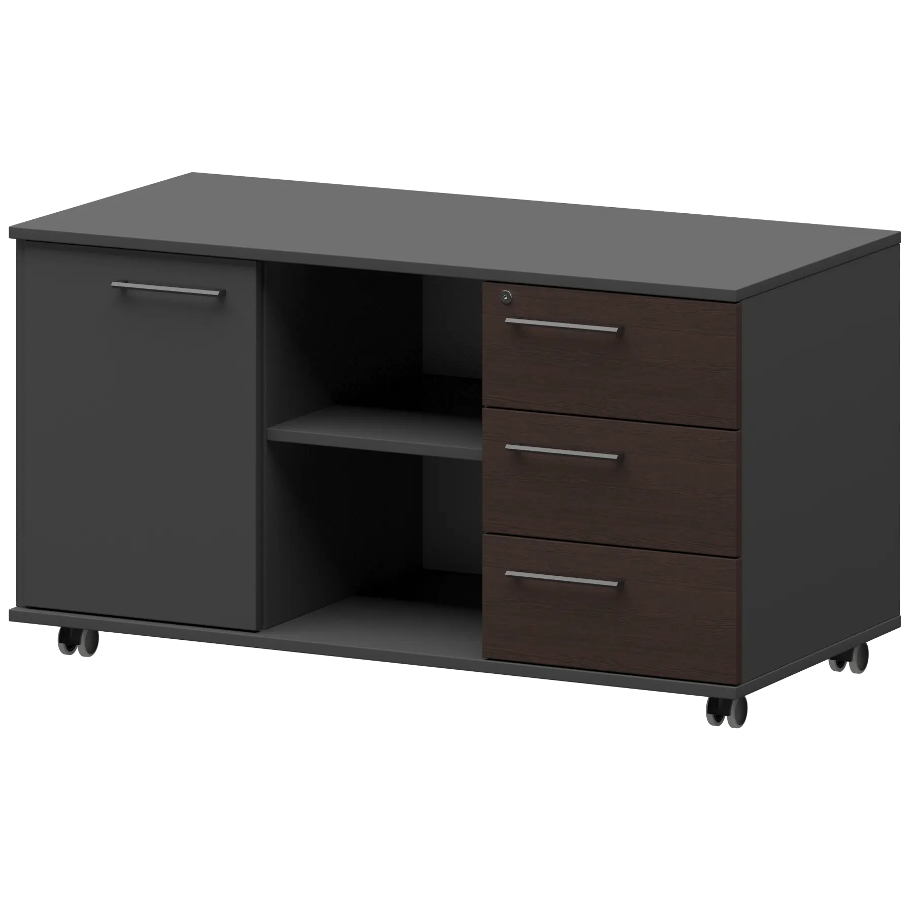 купить креденция правая protech kzt-62r дуб венге/графит #REGION_NAME_DECLINE#