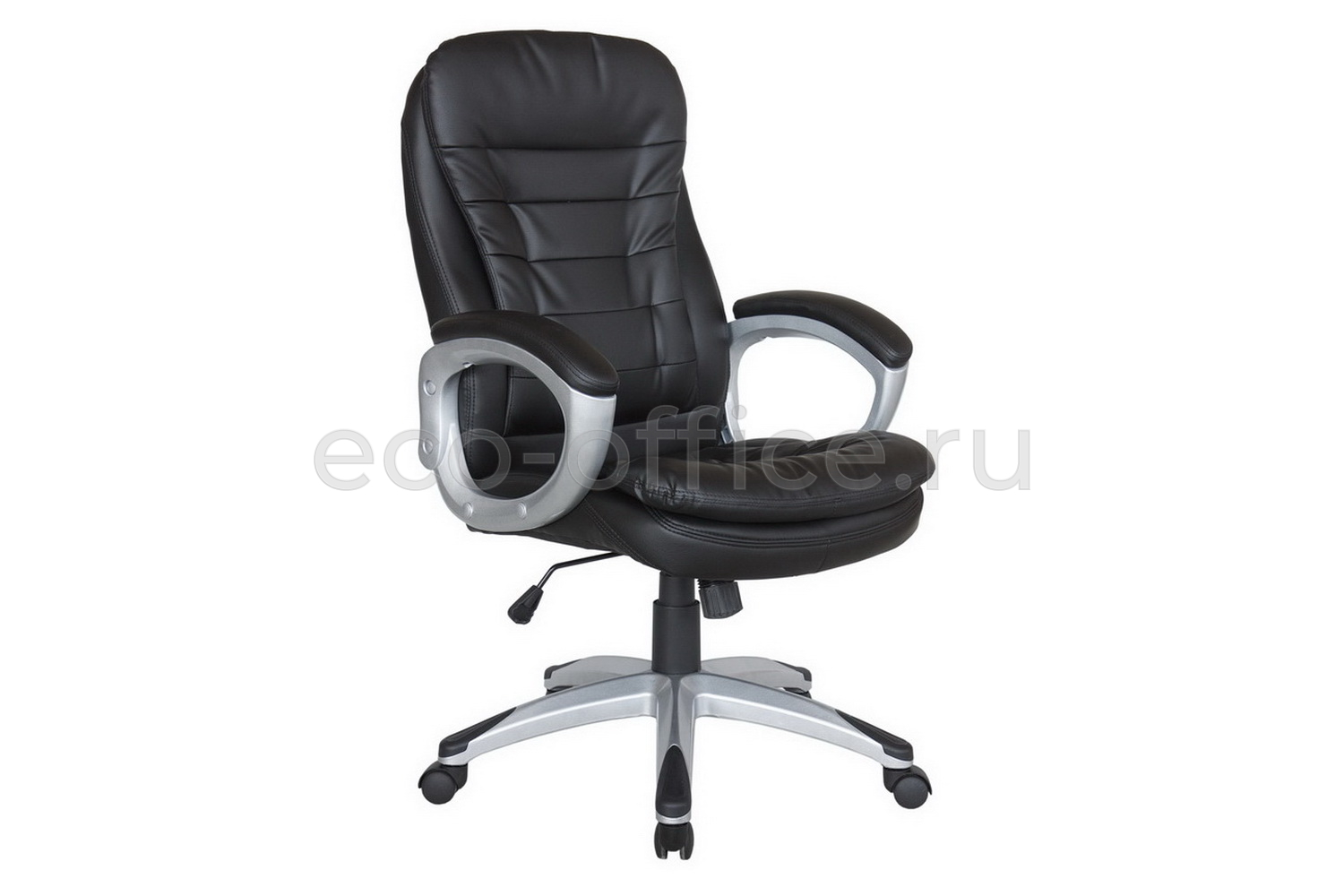 Кресло руководителя RV Chair SOFT 9110 Чёрная экокожа  стоимость