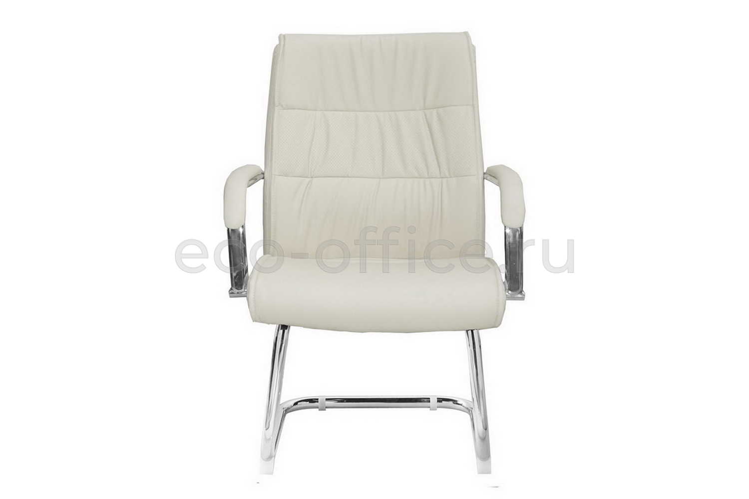 Конференц-кресло RV Chair ATOM 9249-4 Бежевая экокожа  стоимость