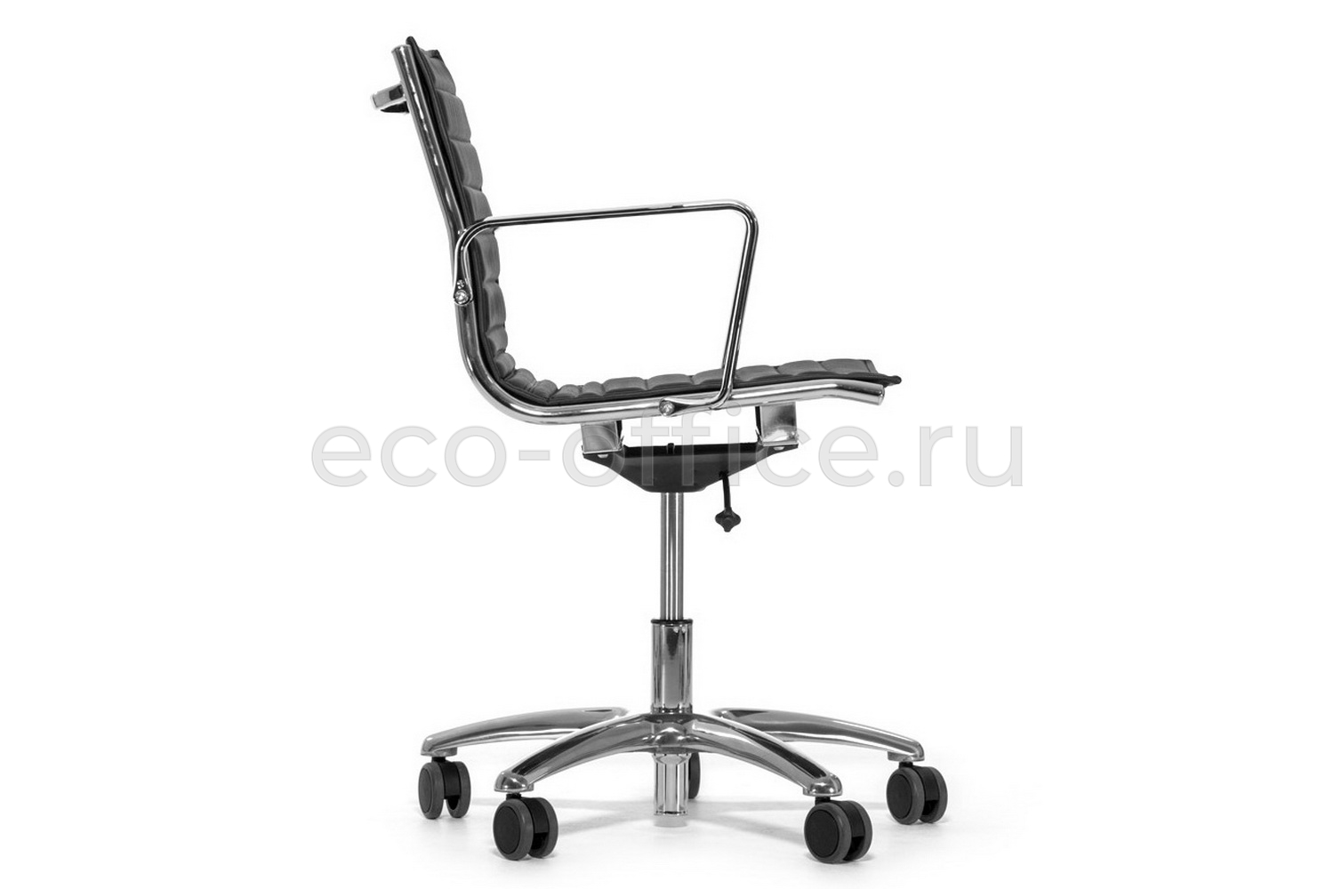 Кресло офисное Luxy LIGHT B Чёрная кожа  стоимость