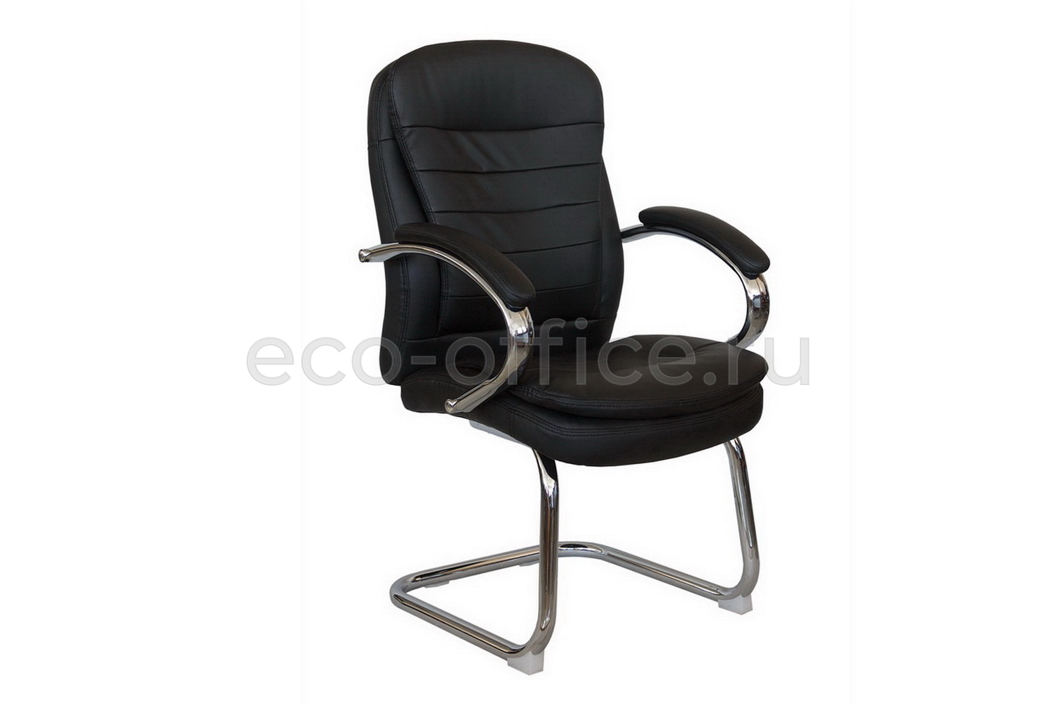 Конференц-кресло RV Chair FAIT 9024-4 Чёрная экокожа  стоимость