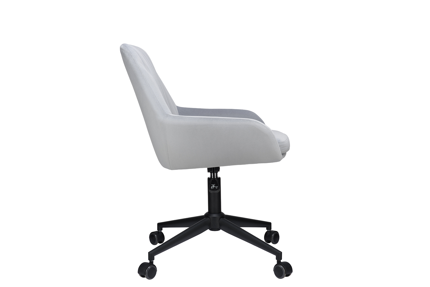 кресло eco-chair klod 9-179 светло-серый велюр фото
