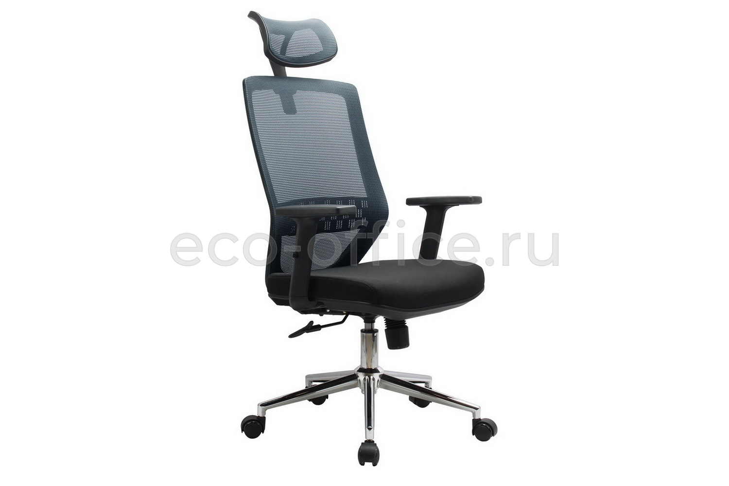 Кресло офисное RV Chair ALT 833H Серая сетка / Чёрная ткань купить в Москве Кресло офисное RV Chair ALT 833H Серая сетка / Чёрная ткань купить в Москве