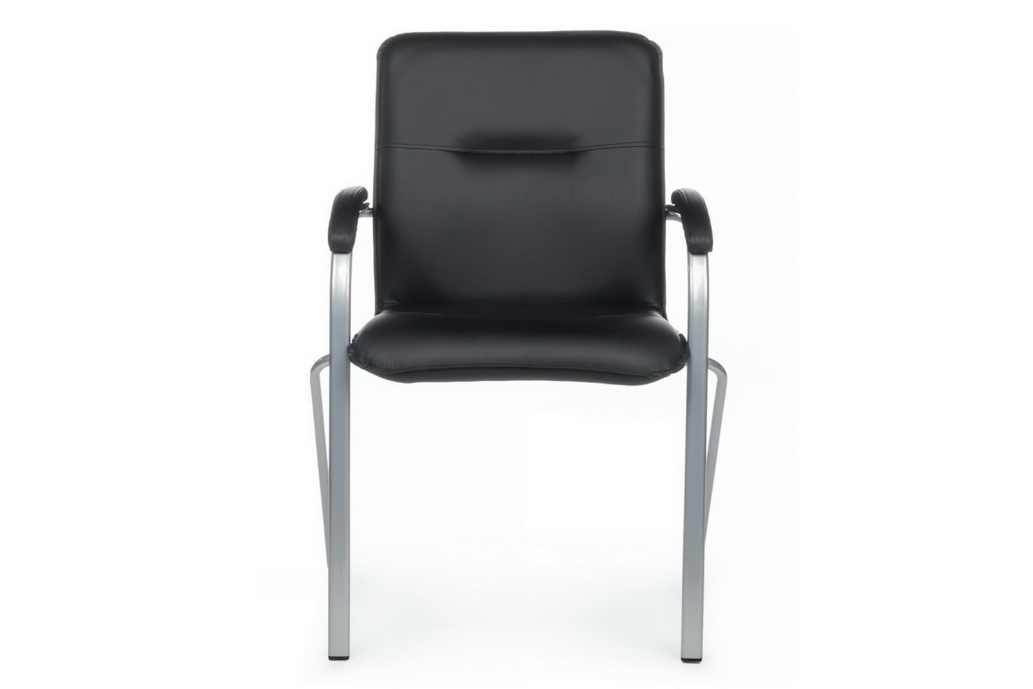конференц-кресло rv chair самба smb-01 чёрная экокожа фото