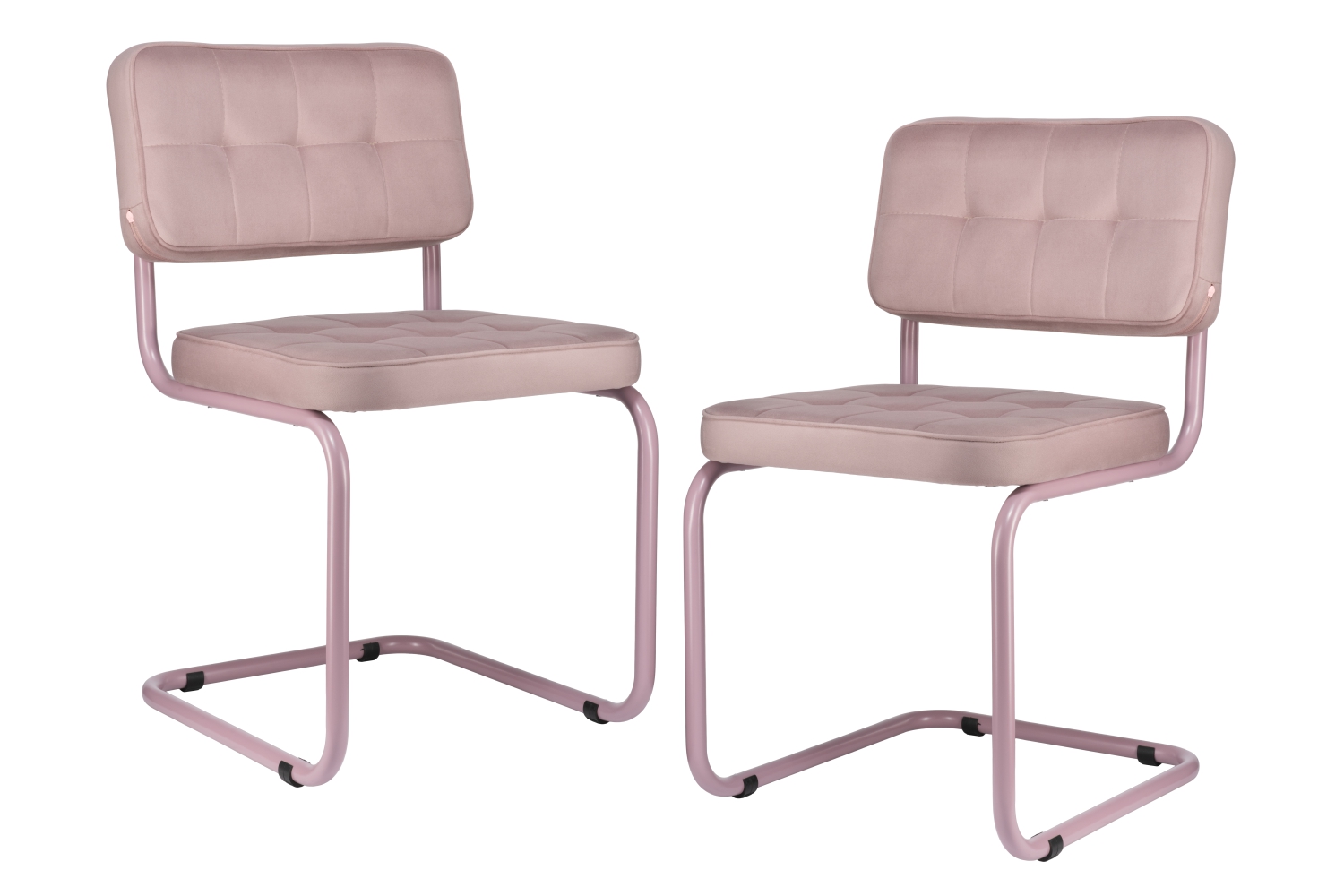 комплект конференц-кресел eco-chair colombo comfort clm-05 розовый велюр / фиолетовая пастель металл фото