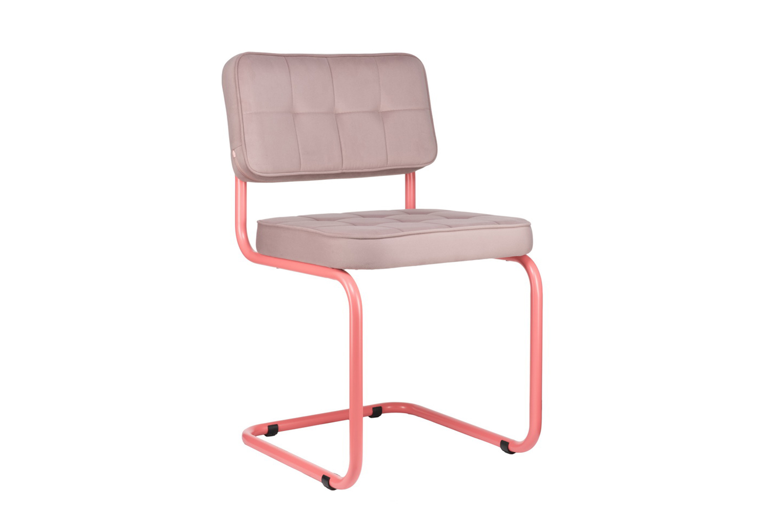 комплект конференц-кресел eco-chair colombo comfort clm-05 розовый велюр / винтажная роза металл фото